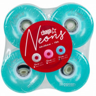 Chaya Led Wheels - Neon Blue - 65*38m/78a, 4-Pack