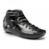 Luigini Strut Boot - Black