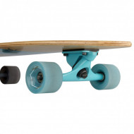 Nijdam Longboard Cruiser Fish Tail Stag Skull