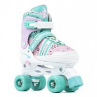 SFR Spectra Pink Green - Patins Ajustáveis