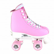 KRF- SCHOOL PPH PINK FLOR - Patins Ajustáveis