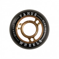 Famus Wheels - Metal Core 60mm/88A - White - 4 pack