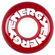 Radar Energy 65mm/78A - Outdoor Wheels - Clear Red - Pack 4un