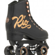 Rio Roller Rose Quad Skates - Black