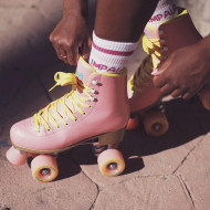Impala Rollerskates Pink/Yellow