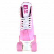 KRF- SCHOOL PPH PINK FLOR - Patins Ajustáveis