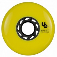 UNDERCOVER Team 80mm/86a, full Radius, yellow, 4-Pack