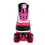 KRF Quad Roller Street - Preto/Rosa