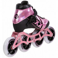 Powerslide 3X Black ajustável - Pink