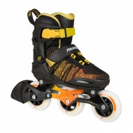 Powerslide Phuzion Galaxy JR - Preto / Laranja 2017