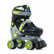 SFR Hurricane III Black/Yellow - Patins Ajustáveis