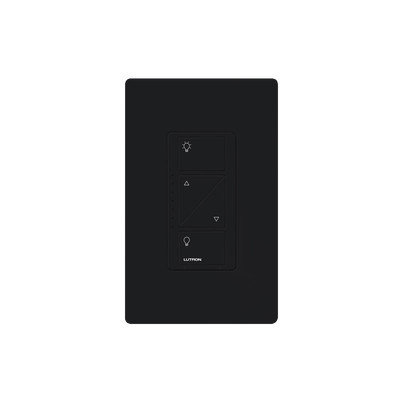 LUTRON ELECTRONICS - PD10NXDBL - Atenuador (dimmer) de pared. baje/suba intensidad de iluminación y encienda o apague. Requiere cable neutro color negro.
