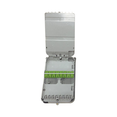 FIBERHOME - FTB-523-SCA - Caja Terminal de Fibra Óptica para instalación en interior montaje en pared 16 acopladores SC/APC monomodo hasta 16 empalmes