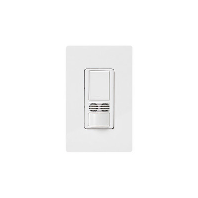 LUTRON ELECTRONICS - MS-B102-WH - MAESTRO Sensor switch occupancy multilocacion / un solo polo requiere neutro 120-227 6A color blanco