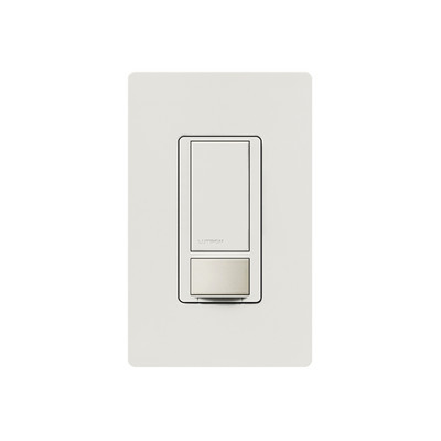 LUTRON ELECTRONICS - MS-OPS5M-WH - Apagado y sensor de movimiento recomendable para baños oficinas privadas etc. 2AMP