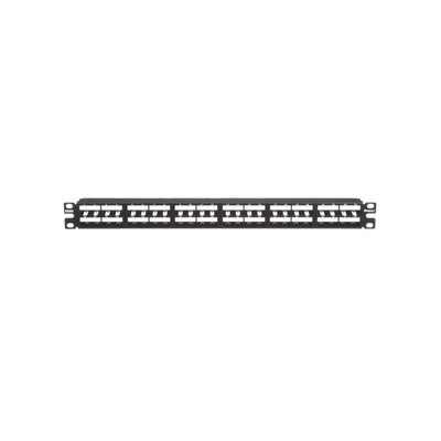 PANDUIT - CPP48HDWBLY - Panel de Parcheo Modular Mini-Com (Sin Conectores) Plano Sin Blindaje Alta Densidad de 48 puertos 1UR
