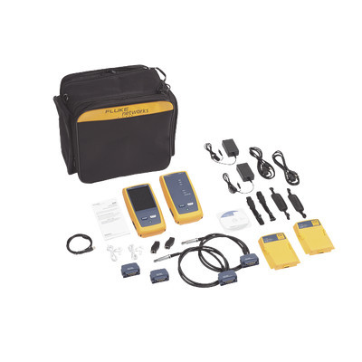 FLUKE NETWORKS - DSX2-5000INT - Certificador DSX-5000 para Cable de Cobre Cat5e Cat6 y Cat6A Precisión de Nivel V (1 GHz) Con WiFi Integrado y Pantalla LCD de 5.7 in Versión Internacional