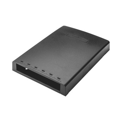 PANDUIT - CBXF6BL-AY - Caja de Montaje en Superficie Con Accesorio para Resguardo de Fibra Óptica Para 6 Módulos Mini-Com Color Negro