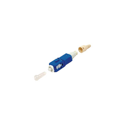 SIEMON - FC1-LB-SCU-9BL - Conector de Fibra Óptica pre-pulido LightBow SC/UPC Simplex Monomodo OS1/OS2 re-terminable Color Azul