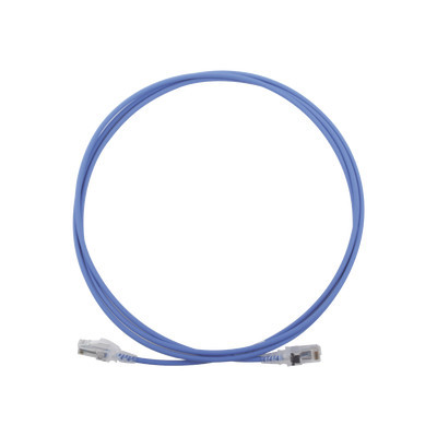 SIEMON - MC6-07-0628 - Patch Cord MC6 Modular Cat6 UTP CM/LS0H 7ft Color Azul Diámetro Reducido (28AWG)
