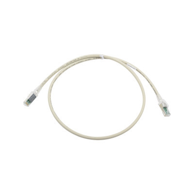 SIEMON - ZM6A-S03-04B - Patch Cord Z-MAX Cat6A S/FTP CM/LS0H 3ft Color Gris Versión Bulk (Sin Empaque Individual)