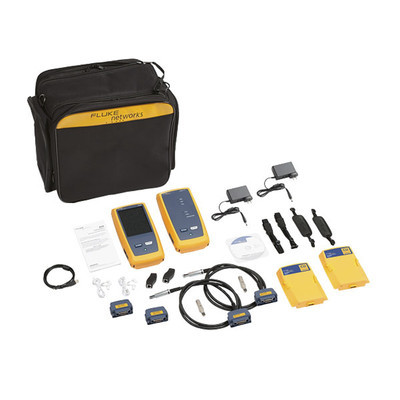 FLUKE NETWORKS - DSX2-8000INT - Certificador DSX-8000 para Cable de Cobre Cat5e Cat6 Cat6A y Cat8 Precisión de Nivel VI/2G (2 GHz) Con WiFi Integrado y Pantalla LCD de 5.7 in Versión Internacional
