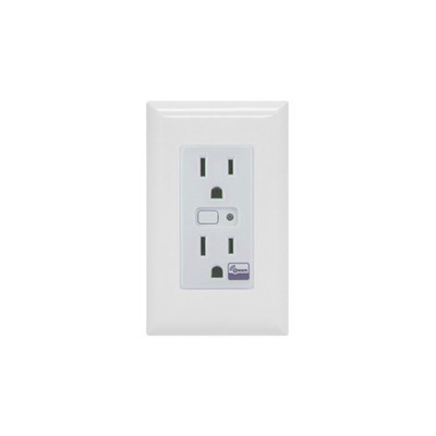 JASCO - 14315 - Tomacorriente con señal inalambrica Z-WAVE compatible con HUB HC7 puede ser un panel de alarma L5210 L7000 con Total Connect