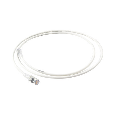 SIEMON - SP6A-S05-02 - Patch Cord "Skinny" Cat6A Blindado S/FTP 5ft Diámetro Reducido 28 AWG Color Blanco