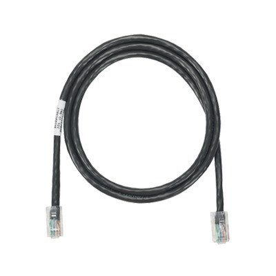 PANDUIT - NK5EPC3BLY - Cable de parcheo UTP Categoría 5e con plug modular en cada extremo - 1 m. - Negro