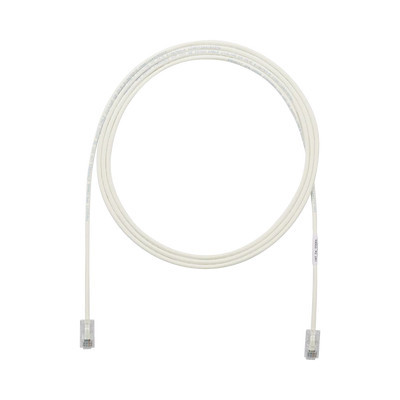 PANDUIT - UTP28X15 - Cable de Parcheo UTP Cat6A CM/LSZH Diámetro Reducido (28AWG) Color Blanco Mate 15ft