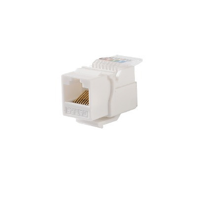 LINKEDPRO - LP-KJ-516-WH - Módulo Jack Keystone Cat5e sin herramienta (toolless) para faceplate - Color Blanco