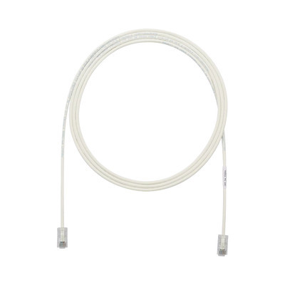 PANDUIT - UTP28X5 - Cable de Parcheo UTP Cat6A CM/LSZH Diámetro Reducido (28AWG) Color Blanco Mate 5ft