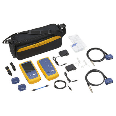 FLUKE NETWORKS - DSX-602-PROINT - Certificador DSX-602 para Cable de Cobre Cat5e Cat6 y Cat6A Frecuencia de 500 MHz Con WiFi Integrado y Pantalla LCD de 5.7 in Versión Internacional