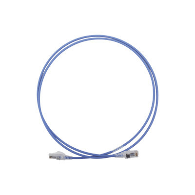 SIEMON - MC6-05-0628 - Patch Cord MC6 Modular Cat6 UTP CM/LS0H 5ft Color Azul Diámetro Reducido (28AWG)