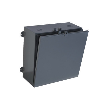 THORSMAN - TH-GAB - Gabinete Eléctrico de lamina galvanizada de 584 x 584 x 272 mm auto-extinguible resistente a polvo agua y rayos UV Color Gris (THCGE001)