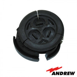 ANDREW / COMMSCOPE SEC-378 Bota pasamuro de 4". Incluye 3 orificios para cable coaxial de 7/8"