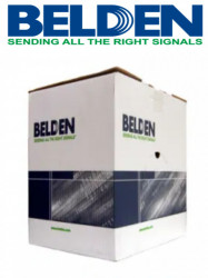 BELDEN TVD416014 BELDEN 5502UE0081000- Cable de alarma/ 4 Conductores/ Cobre/ Calibre 22 AWG/ 305 Metros/ Recomendable para control de acceso/ Videoportero/ Audio/