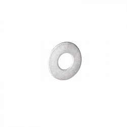 CHAROFIL - CH-ARD-PL-6 - Arandela plana galvanizada de 1/4" acabado Electro Zinc