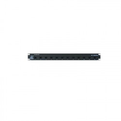 DITEK DTKRM12C5RJ Protector de 1U para bastidor de 12 puertos transmision Gigabit Ethernet RJ45 entrada / salida