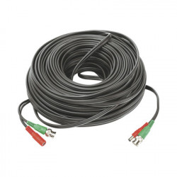 EPCOM TITANIUM DIY-50M-HD Cable Coaxial Armado con Conector BNC (Video) y Alimentacion / Longitud de 50 mts / Optimizado para Camaras 4K / Uso en Interior