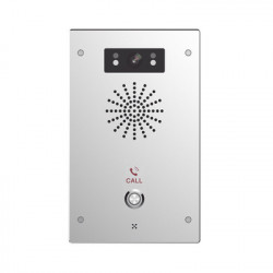 FANVIL I16SV Video Intercomunicador IP 2 lineas SIP 2 relevadores con boton para llamada Onvif anti-vandalico PoE IP65 e IK10 PoE