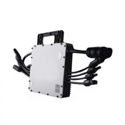 HOYMILES MI1500 Microinversor 1500 W para Interconexion a Red Electrica 220V IP67 Con Cable Troncal Incluido Para 4 Modulos de Hasta 470 W