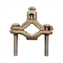 LINKEDPRO LP-CTZ-114 Conector para Tubo de hasta 1 1/4" a cable Cal. 4 AWG. Ideal para Aterrizaje de Torres TZ