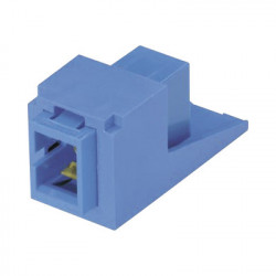 PANDUIT CMSBUSCZBU Modulo Acoplador SC Simplex para Fibra Optica Monomodo OS1/OS2 Tipo Mini-Com Color Azul