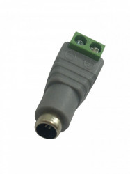 SAXXON TVN081015 SAXXON PSUBR13H - Bolsa de 10 conectores hembra para fuente de poder / Resistente a la oxidacion / Bloque para atornillar positivo y negativo