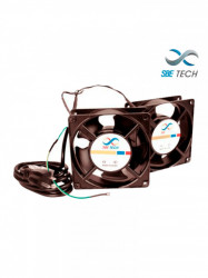 SBE TECH SBT1660004 SBETECH J2VENTN127V- Par de extractores para gabinete/ Extractor de 4 1/2 Pulgadas de diametro