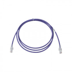 SIEMON - MC6-07-08B - Patch Cord MC6 Modular Cat6 UTP CM/LS0H 7ft Color Violeta Versión Bulk (Sin Empaque Individual)