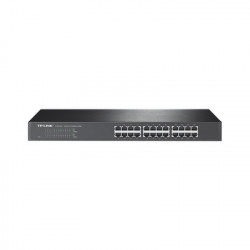 TP-LINK - TL-SF1024 - Switch no administrable de 24 puertos 10/100 Mbps para montaje en rack
