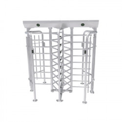 ZKTECO - FHT-2300-D - Torniquete Doble de cuerpo completo / 25 personas por minuto / Interior-Exterior / Acero inoxidable