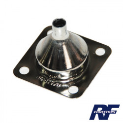 AMPHENOL UG-177/U Campana para Montaje de Cable en Conectores de Chasis con 4 Perforaciones a 18 mm.